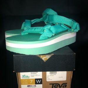 Teva platform sandals